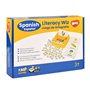 Jeu Amusant d'alphabétisation espagnole - Espanol Minuscules Mots de Vue - 60 Cartes Flash - Jouets éducatifs d'apprentissage de