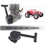 be in your mind Démarreur à Traction de Moteur Rappel Compatible pour 1/10 Hsp R025 R020 16-21 Rc Nitro Voiture ATV Mini Dirt Bi