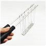 IZSOHHOME Pinces à Toast pour Grille-pain, compatible avec Dualit 00499 Sandwich Cage, torréfaction de sandwichs dans le grille-