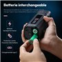 40W Machine a Fumee Portable avec 10m de Télécommande Sans Fil