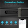 HoYLluDLL TV Bluetooth Soundbar, 32 pouces amovible 2 en 1 Sound Bar pour TV avec son puissant, Haut-parleurs pour TV Home Ciném