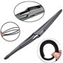 CYSJ Kit de balais d'essuie-Glace Avant et arrière, pour Dacia, pour Duster MK1 2009-2013 Pare-Brise Pare-Brise fenêtre 20"+ 20"