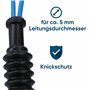 Kalitec KALI01022 Superseal Lot de 10 douilles en caoutchouc à 2 broches avec lamelles de protection anti-torsion noires I Douil