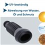 Kalitec KALI01022 Superseal Lot de 10 douilles en caoutchouc à 2 broches avec lamelles de protection anti-torsion noires I Douil