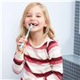 Jordan ® Step 3 Lot de 2 brosses à dents pour enfant de 6 à 9 ans, poils souples, double poignée ergonomique et sans BPA, rose