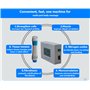 LMYYDES Machine de thérapie par Ondes de Choc Portable Extracorporeal Professional Ed Shock Wave Machine Masseur de soulagement 