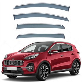 YDLYDL Déflecteurs pour KIA Sportage KX5 MK4-QL 2016-2025 Deflecteur Air Fenêtre Protection Soleil&Pluie Visière Intempéries Vit