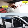 YDLYDL Déflecteurs pour KIA Sportage KX5 MK4-QL 2016-2025 Deflecteur Air Fenêtre Protection Soleil&Pluie Visière Intempéries Vit
