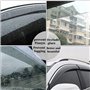 YDLYDL Déflecteurs pour KIA Sportage KX5 MK4-QL 2016-2025 Deflecteur Air Fenêtre Protection Soleil&Pluie Visière Intempéries Vit