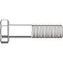 Lot de 2 boulons à tête hexagonale haute résistance - Plaqué zinc M16 - Filetage de 16 mm de diamètre x 100 mm de long