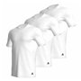 T-shirt à manches courtes homme Adidas Ss Tee Crew Active Core Cotton Blanc 3 Unités