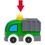 Brio - 30286 - Camion Benne Push & Go - Jouet d'éveil Premier Age - Stimule la motricité - Système à rétrofriction Facile à Fair