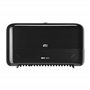 Tork Distributeur Murale pour Papier Toilette Rouleau Mid-Size sans mandrin Noir T7