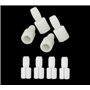 8 x lot de clips de boulon régulateur de porte arrière et fenêtre pour vitre de voiture