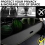 KLFDT Voiture Étagère Arrière Rétractable De Coffre Filets pour Audi Q7 2010 2011 2012 2013 2014 2015,Pratique résistant Usure C