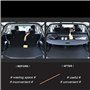 KLFDT Voiture Étagère Arrière Rétractable De Coffre Filets pour Audi Q7 2010 2011 2012 2013 2014 2015,Pratique résistant Usure C