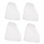 Yushu - Lot de 4 sacs filtrants pour aquarium - Sacs filtrants de rechange pour nettoyeur de gravier alimenté par batterie - Sac