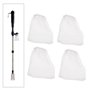 Yushu - Lot de 4 sacs filtrants pour aquarium - Sacs filtrants de rechange pour nettoyeur de gravier alimenté par batterie - Sac