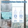 Nettoyant vitres robotisé liquide 2 x 230 ml – Solution de nettoyage multi-surfaces for vitres – Compatible avec ECOVACS Winbot 