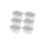 Mangeoire pour chats Rotho Transparent (6 Unités)