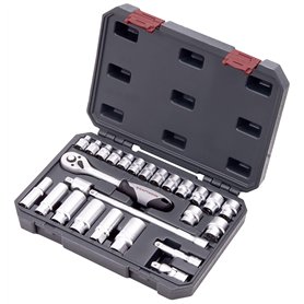 Kraftwerk Coffret de douilles basic line 3/8 kraftwerk - 26 pièces - 204.102.100