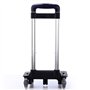 JSGHGDF Chariot à roulettes pliable à 2 roues en alliage d'aluminium durable pour étudiant, sac à main pour sac d'école, rose vi