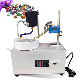 YLANMEI Machine de meulage d'angle pour Le Traitement des Bijoux en Pierres précieuses