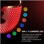 FAQ 202 Masque luminothérapie visage Anti-âge NIR+7 LED | Soin pour le visage localisé et traitement de l'acné | Masques de beau
