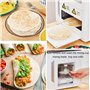 LSBHPPD Crêpière électrique 1800 W,Machine à Pain Plat pour Tortillas Et Crêpes,Soufflée avec 3 Couches Séparées,Temps De Cuisso