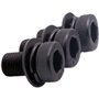 Zixinz-Vis cylindriques M3 M4 M5 M6 M8 noir Grade 12.9 acier six pans creux tête à six pans creux vis SEM rondelle plate joint à