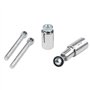 KACCDE Vis d'expansion de 13 à 19 mm pour guidon de moto - Pour la plupart des modèles de moto