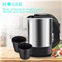 Mini bouilloire bouilloire portable de voyage 0,5 L en acier inoxydable pour la famille pour la pêche en voyage