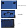 banapoy Glacière à roulettes Pliable, Grande capacité de 35 L, Sac Isotherme Anti-Fuite, Chariot Isotherme Souple, Sac à Dos pou