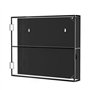 Duyeuau Présentoir mural pour cartes de sport en acrylique portable