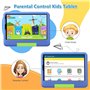 Tablette Enfants 8 Pouces 6Go RAM + 128Go ROM (TF 1To) Android 13 GMS Certified, Logiciel Enfant Pré-Installé, Éducative, Contrô