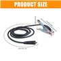 Uqezagpa Support d'électrode de soudage pour câble de soudage avec support d'électrode de soudage de 3 m pour soudeur