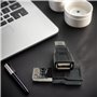 Uqezagpa Lot de 2 adaptateurs USB vers RJ45 Ethernet USB femelle vers RJ45 mâle pour routeurs d'ordinateur portable 100 Mbps sta