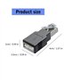 Uqezagpa Lot de 2 adaptateurs USB vers RJ45 Ethernet USB femelle vers RJ45 mâle pour routeurs d'ordinateur portable 100 Mbps sta