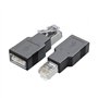 Uqezagpa Lot de 2 adaptateurs USB vers RJ45 Ethernet USB femelle vers RJ45 mâle pour routeurs d'ordinateur portable 100 Mbps sta