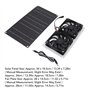 Kit de Ventilateur de Panneau Solaire, 100 W 12 V IP67 étanche à énergie Solaire Double Ventilateur, Ventilateur D'échappement S