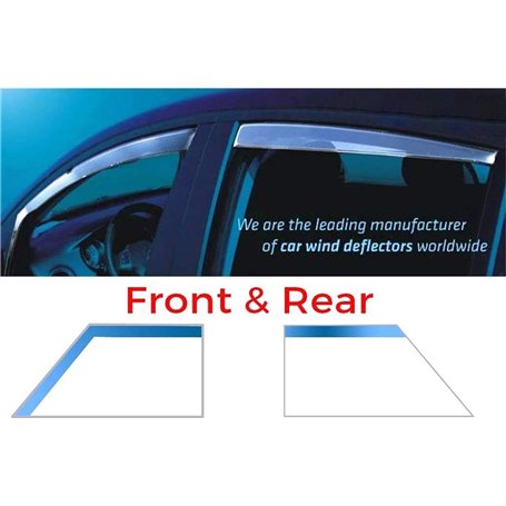 Deflecteur Vitre Voitur pour Citroen ZX Fukang MK1 1990-2013 Rearview Mirror Rain Eyebrow Carbon Fiber Pattern