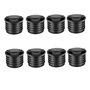 CAKEEYUM Bouchon de vidange pour Kayak Bouchons de dalot pour canoë Accessoire en Caoutchouc pour Bateau Noir 8 pièces Bouchons