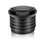 CAKEEYUM Bouchon de vidange pour Kayak Bouchons de dalot pour canoë Accessoire en Caoutchouc pour Bateau Noir 8 pièces Bouchons 