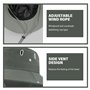 Rwigeboo Chapeau de Soleil avec Casque Anti-Collision, Chapeau de Seau Protection UV avec Un Bord Large et Corde réglable pour L