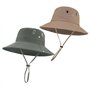 Rwigeboo Chapeau de Soleil avec Casque Anti-Collision, Chapeau de Seau Protection UV avec Un Bord Large et Corde réglable pour L
