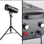 Projecteur LED Follow Spot Light, Projecteur De Scène Professionnel 200 W Avec Ouverture Réglable Et Support, Dispositif D'éclai