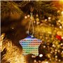 Ornement drôle en céramique de Noël, ornements de Noël, ornements de vacances, décoration intérieure de sapin de Noël, système p