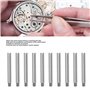 Okuyonic 10pcs Vis de Maillon de Bracelet de Montre, Pièces de Rechange Sûres pour Bracelet de Montre Vis de réparation pour Mon