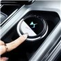 GaNkas Cendrier LED de Voiture de Grande capacité cendrier à Cigarettes pour véhicule Automobile Multifonction boîte Porte-gobel
