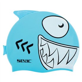 SEAC Fancy Shark Bonnet en Silicone pour Enfant Jeunesse Unisexe